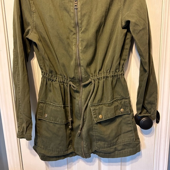 Old Navy Small Green Utility Jacket - Picture 3 of 5